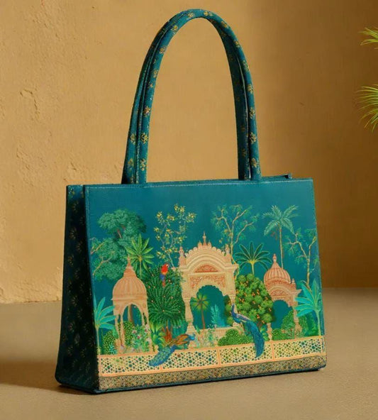 Woman Leather Printed Shoulder Bag